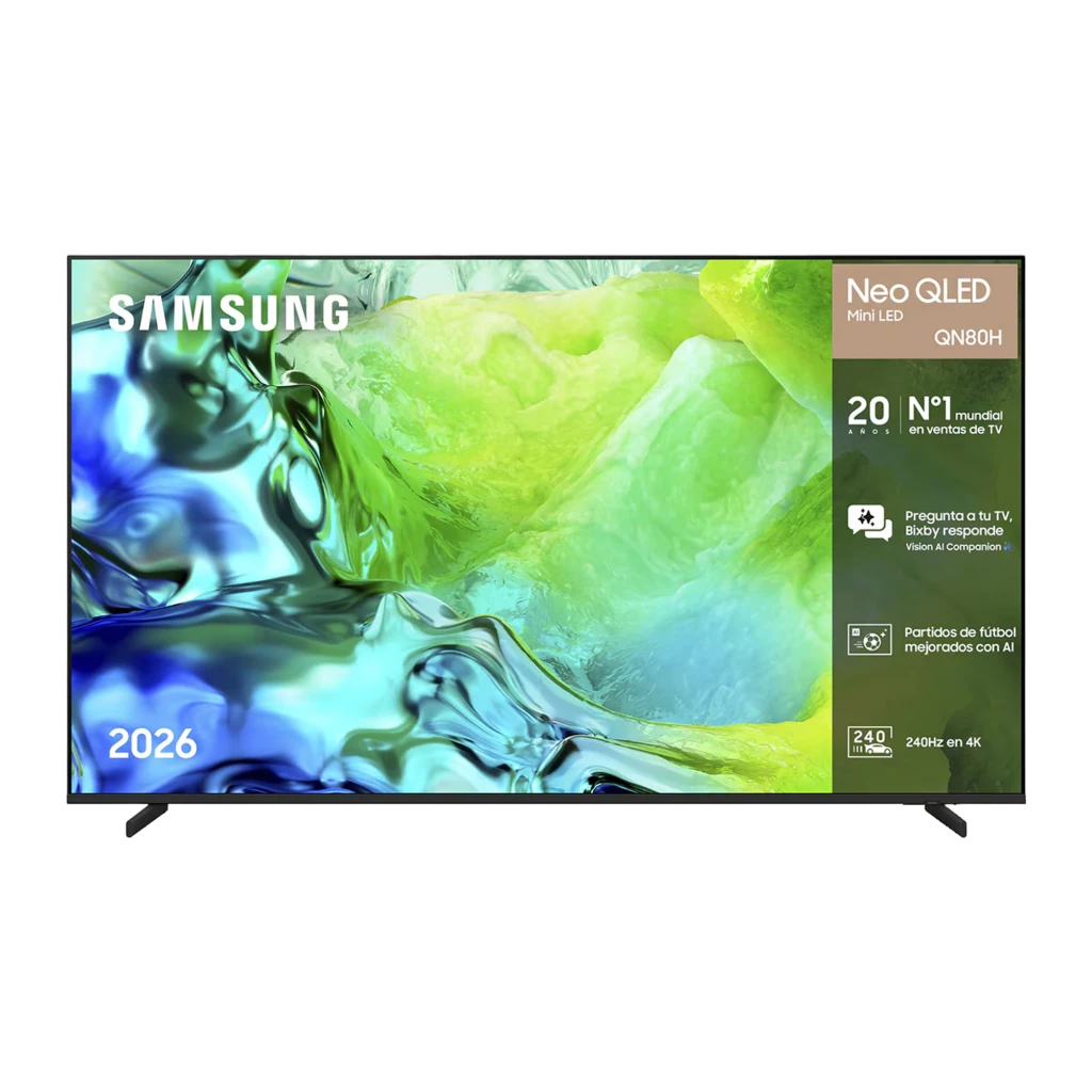 TV Samsung TQ55QN80H 55 pulgadas Neo QLED (Mini LED) 120Hz 4K UHD Tizen (One UI)