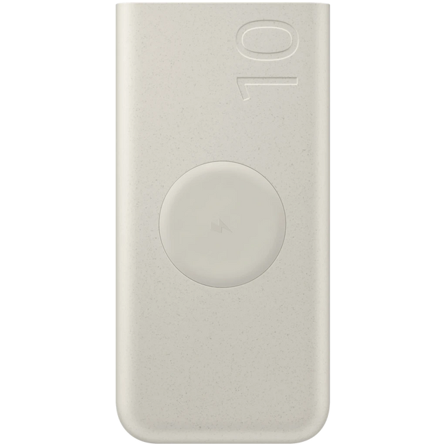 Samsung EB-U2510 Power Bank 10000 mAh 25 W 2x USB-C Beige Carga Inalámbrica Hover Image