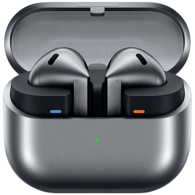 Samsung Galaxy Buds3 R530 Gris (ANC) con Galaxy AI Hover Image