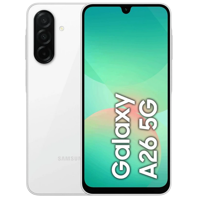 Samsung Galaxy A26 5G 8GB/256GB Blanco Hover Image