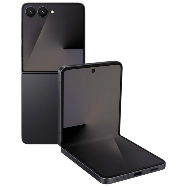 Samsung Galaxy Z Flip7 5G 12GB/256GB Negro Oscuro Renovado - Estado Excelente Hover Image