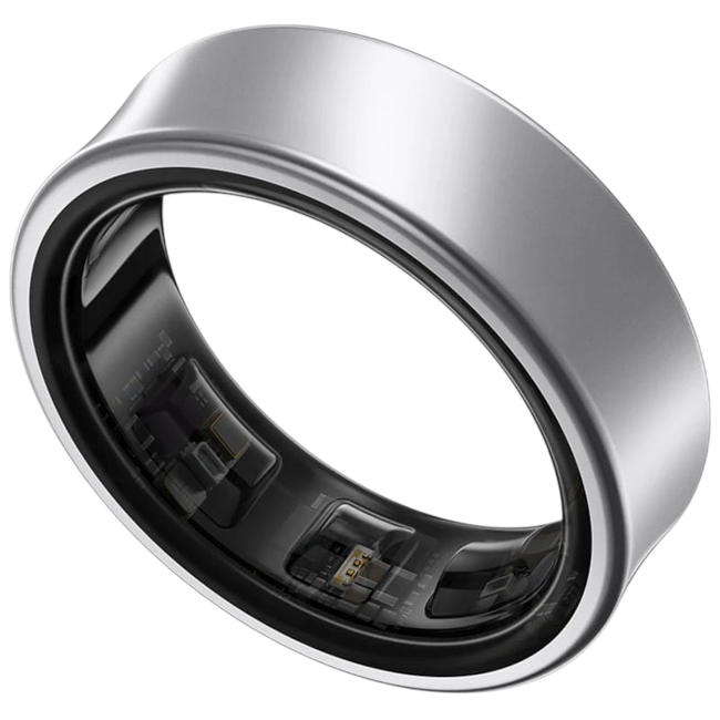 Samsung Galaxy Ring Tamao 5 Plata Titanio - Anillo Inteligente Hover Image