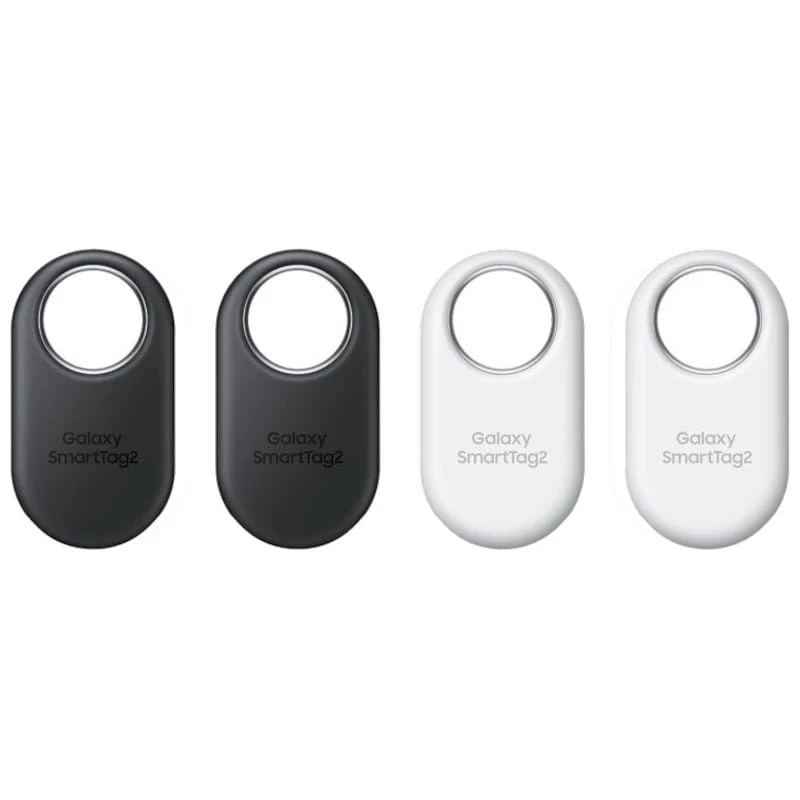 Samsung Galaxy SmartTag 2 Negro/Blanco Pack 4 NFC IP67 Bluetooth Dispositivo localizador