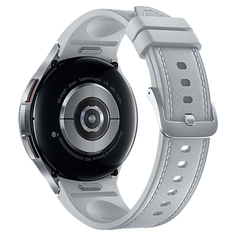 Samsung Galaxy Watch6 Classic R960 47mm BT Plata Versión Europea - Reloj inteligente