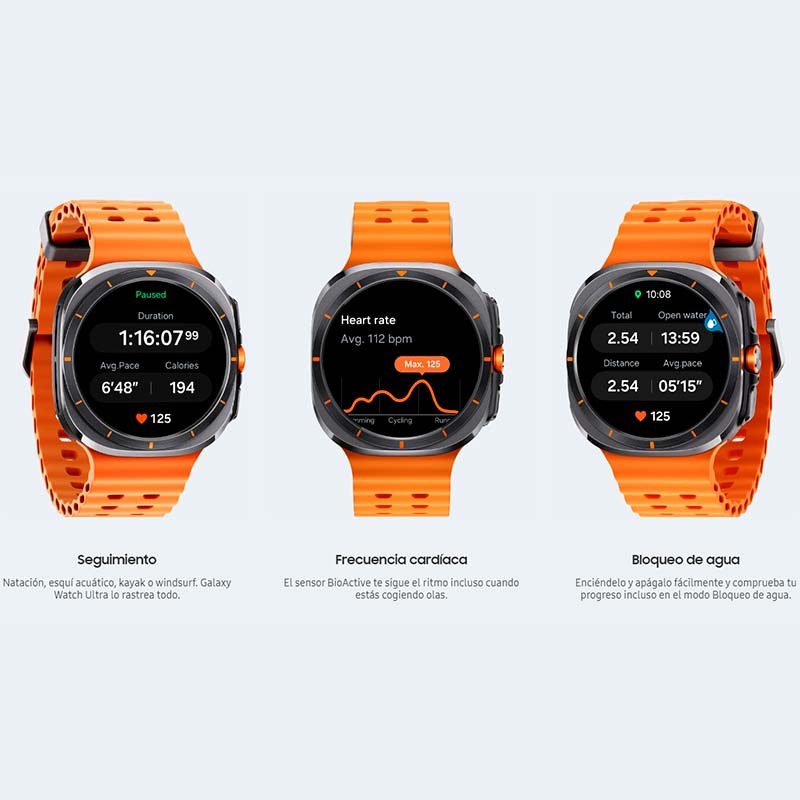 Samsung Galaxy Watch Ultra L705 47mm 4G LTE Titanium Blanco Titanio -Versión Europea