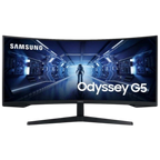 Samsung Odyssey G5 LC34G55TWWP 34 QHD VA UltraWide Curvo 165Hz FreeSync Premium Negro