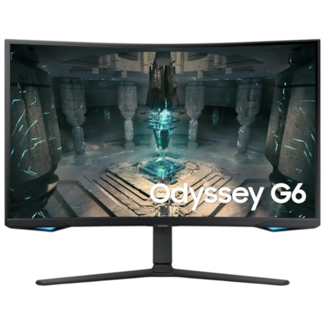 Samsung Odyssey LS27BG650EU 27 WQHD LCD 240 Hz FreeSync Premium Curvo Negro Hover Image