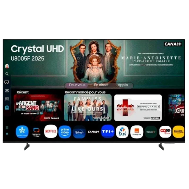 Samsung TU65U8005FU 65" 4K Ultra HD LED Smart TV Wifi Hover Image