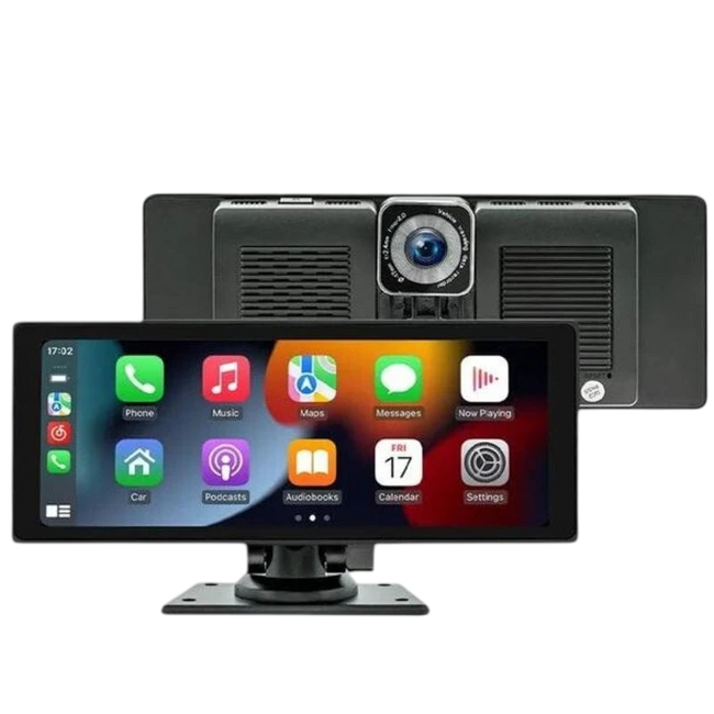 Pantalla táctil universal de 10.26 Pulgadas con Dash Cam Integrada SD9302 Negro Hover Image