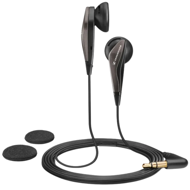 Sennheiser MX 375 Earphones Black Hover Image