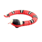 Serpiente Astuta Roja con Detección Inteligente 9909s - Juguete Interactivo para Gatos
