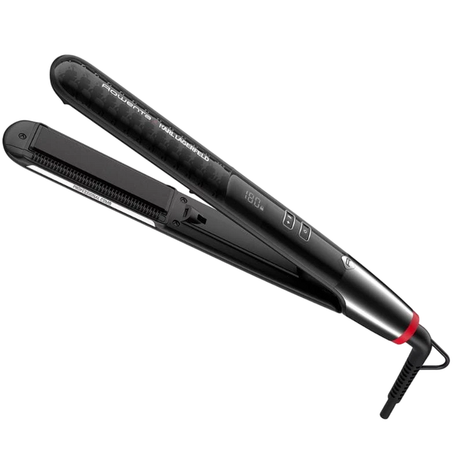 Plancha de pelo Rowenta X Karl Lagerfeld SF466LF0 LCD Negro Hover Image