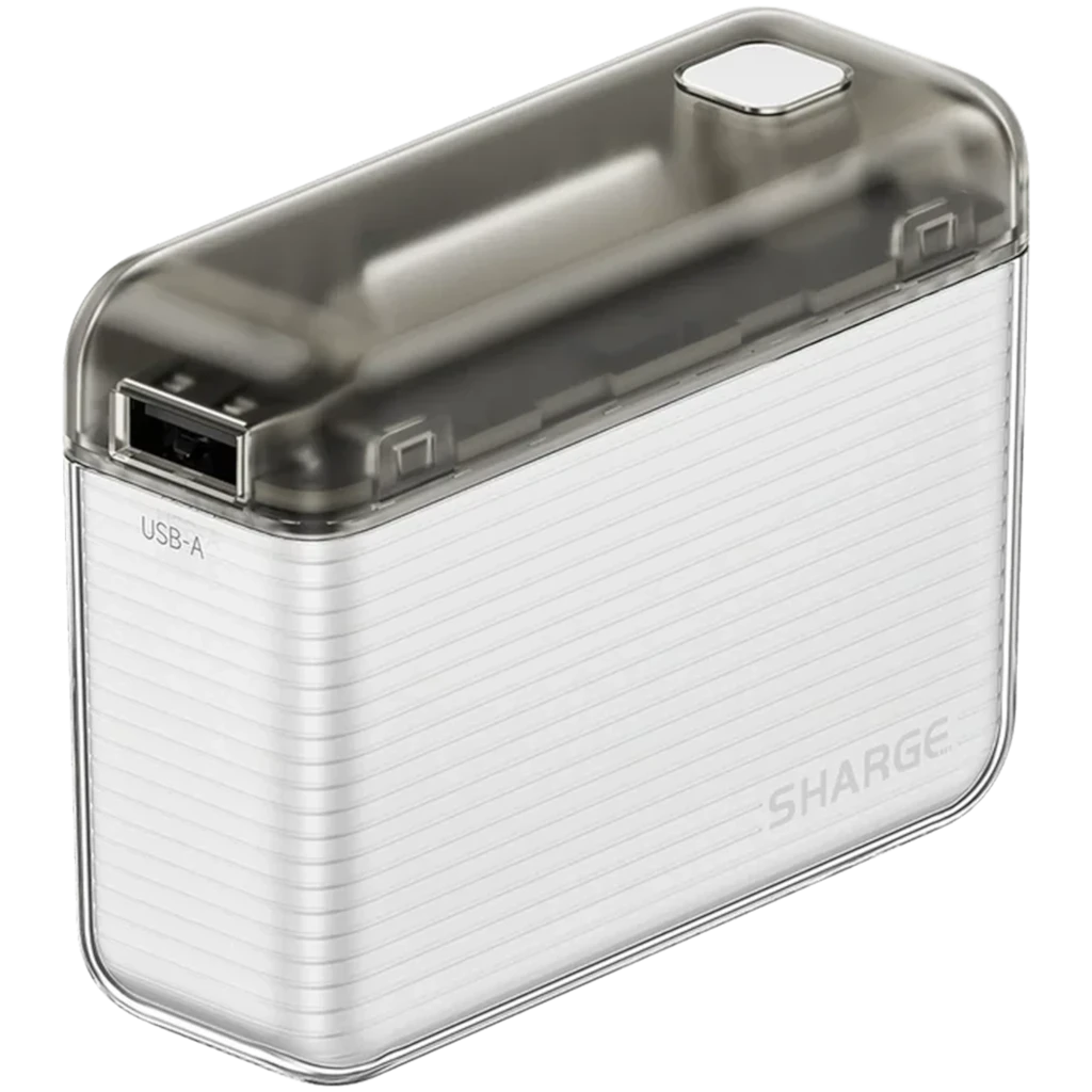 SHARGE Flow 20W 10000 mAh Transparente - Power Bank