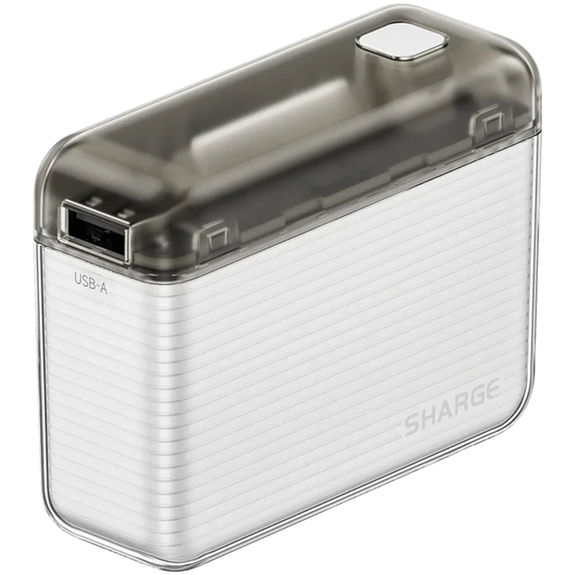 SHARGE Flow 20W 10000 mAh Transparente - Power Bank Hover Image