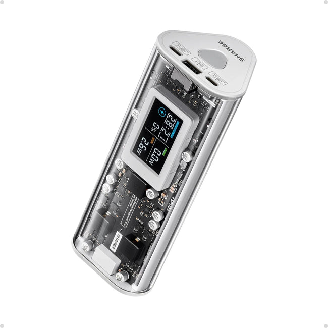 SHARGE SHARGEEK 170 140W 24000 mAh Pantalla Inteligente PD 3.1 - Power Bank Hover Image