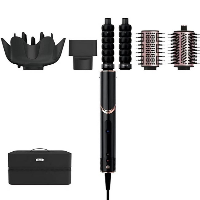 Shark FlexStyle Cepillo moldeador de cabello 5 cabezales - Negro Hover Image