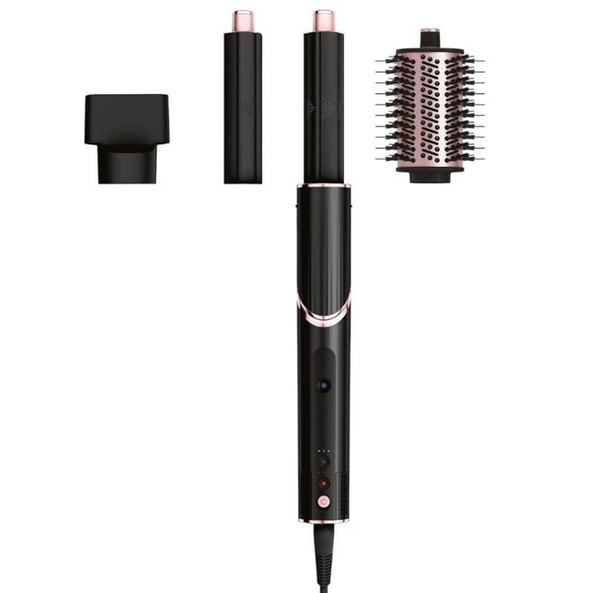 Shark FlexStyle Cepillo moldeador de cabello 3 cabezales Negro Hover Image