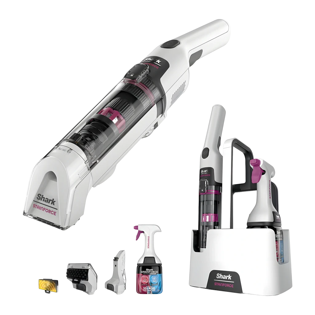 Limpiador de manchas Shark StainForce HX100EU Sin Cable 100W Seco y Húmedo