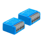 Relé inteligente Shelly 1 Mini Gen4 Pack 2 unidades Azul WiFi 6, Zigbee, Matter 8A