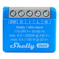 Relé inteligente Shelly 1 Mini Gen4 Azul Protección sobrecalentamiento