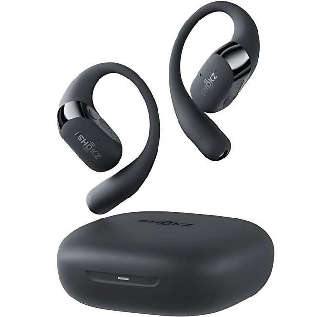 SHOKZ OpenFit 2+ Negro - Auriculares Inalámbricos Bluetooth Hover Image