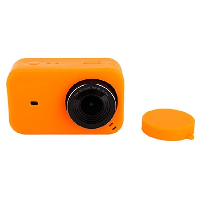 Carcasa de Silicona Xiaomi Mijia 4K Action Camera Naranja Hover Image