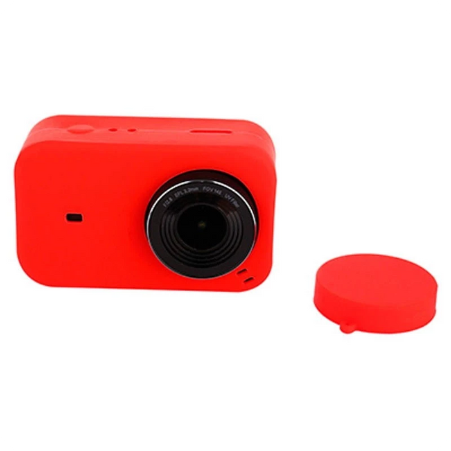 Carcasa de Silicona Xiaomi Mijia 4K Action Camera Rojo Hover Image