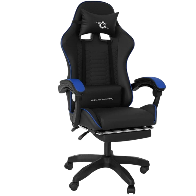 Silla Gaming PowerGaming Itokawa con reposapiés Hover Image