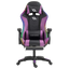 PowerGaming LED RGB Silla Reposapiés Negro+Lila