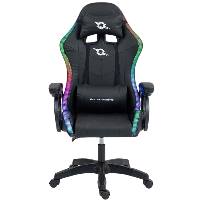 PowerGaming LED RGB Silla Negro Hover Image
