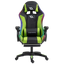 PowerGaming LED RGB Silla Reposapiés Negro+Verde