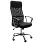 Silla de Oficina Powerbasics Mesh Negro con Respaldo Reclinable