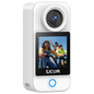 SJCAM C400 Pocket 4K Blanco Cámara de Acción Modular 3 en 1 con Pantalla Giratoria