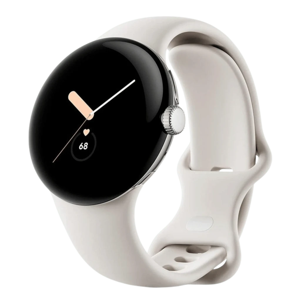 Google Pixel Watch LTE 41mm Polished Silver ECG NFC correa Tiza