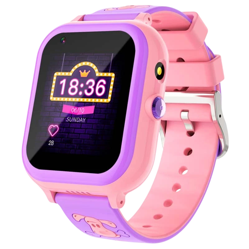 Smartwatch para Nios T29 4G GPS Rosa