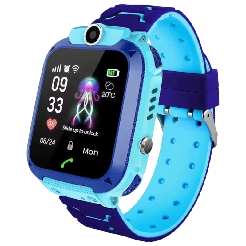 Smartwatch para Nios Q12 Azul - Reloj inteligente