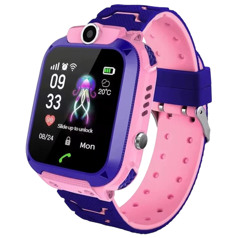 Smartwatch para Nios Q12 Rosa - Reloj inteligente