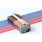 Sonoff 211 Gris - Conector de Cables para Carril DIN Pack de 20 unidades
