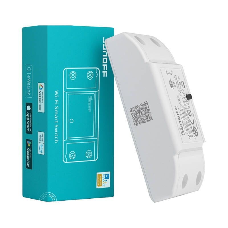 Sonoff BASICR4 Blanco - Switch inteligente WiFi