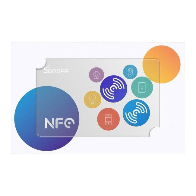 Sonoff NFC Tag Blanco - Etiqueta Adhesiva Inteligente Main Image