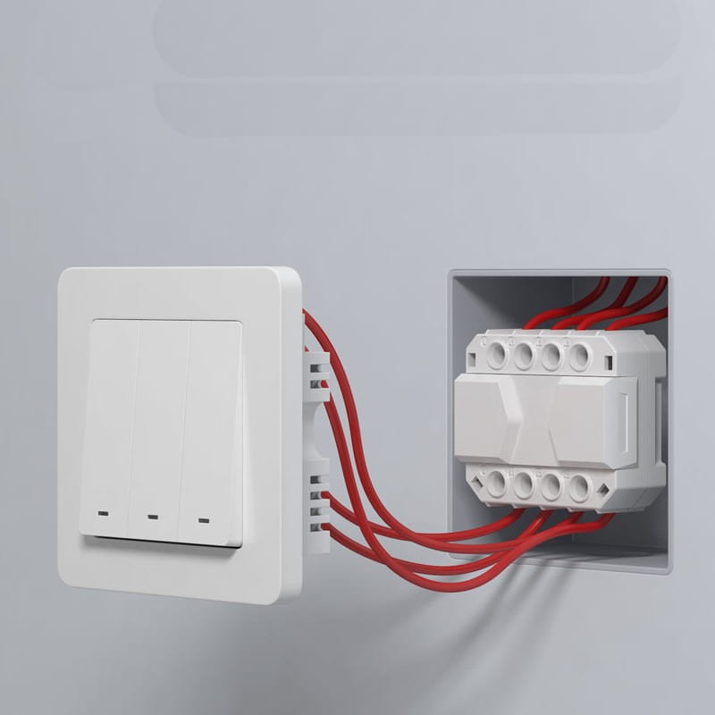 Sonoff Smart Switch S-Mate Blanco - Switch Inteligente compatible con distintos dispositivos y con batería