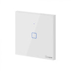 Sonoff T0 1C WiFi - Interruptor Táctil Inteligente Blanco Compatible con Alexa, Google Assistant e IFTTT