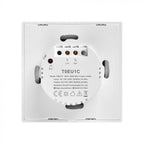 Sonoff T0 1C WiFi - Interruptor Táctil Inteligente Blanco Compatible con Alexa, Google Assistant e IFTTT
