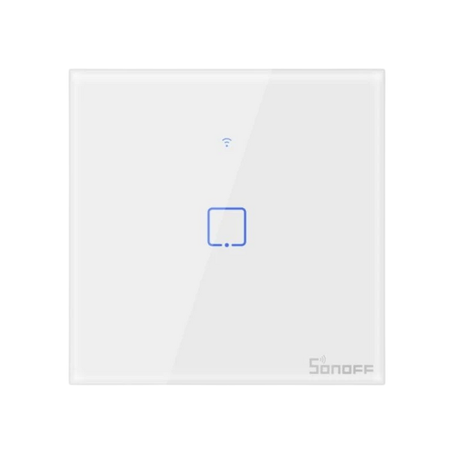 Sonoff T1 1C WiFi + RF 433 - Interruptor Táctil Inteligente Hover Image
