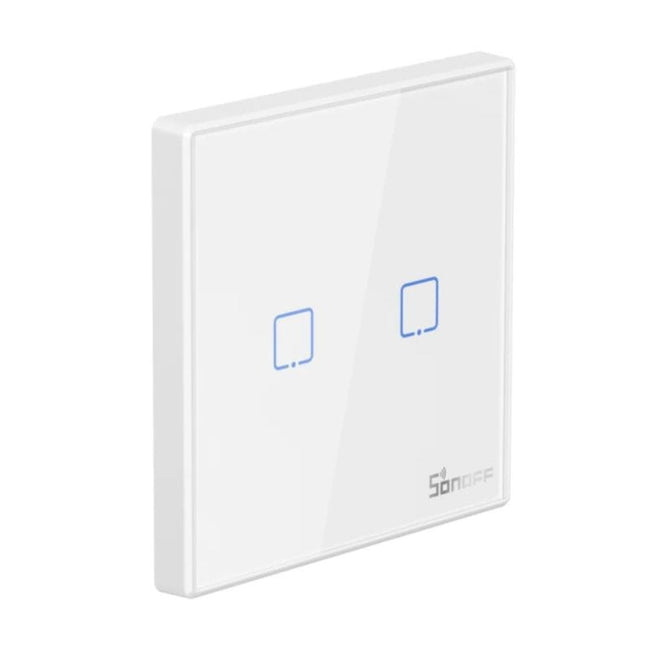 Sonoff T2 2C WiFi + RF 433 - Interruptor Táctil Inteligente de 2 Canales Hover Image