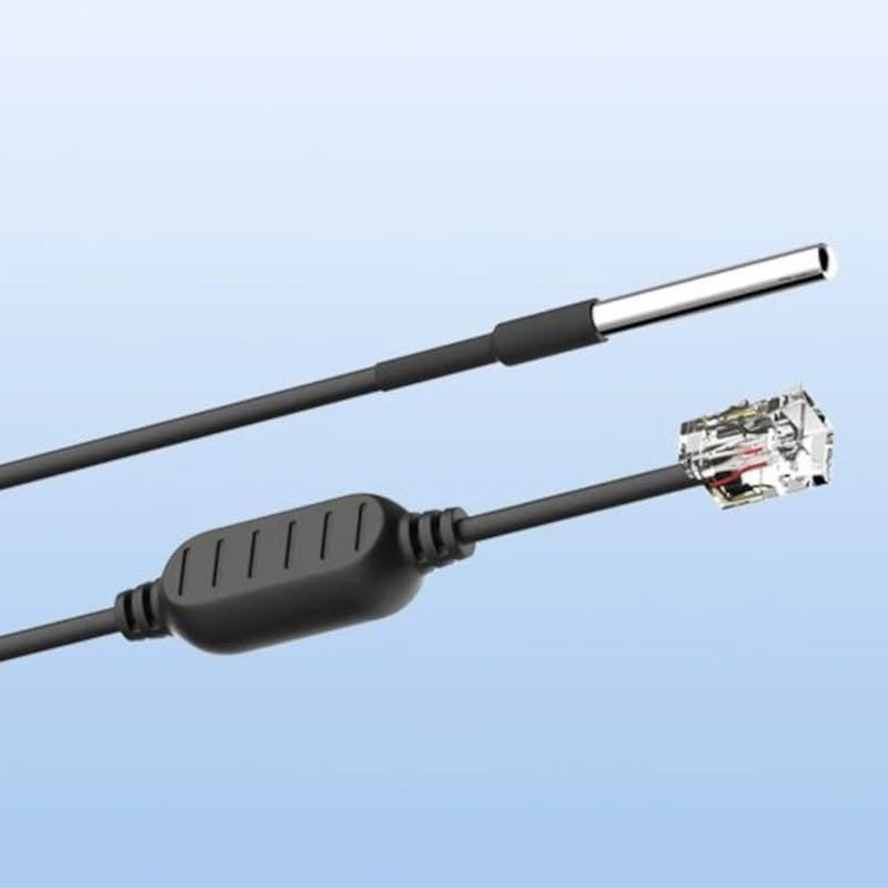 Sonoff WTS01 Negro - Sensor de temperatura impermeable para THR316/320