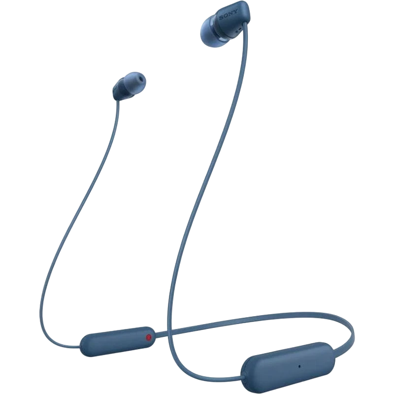 Sony WI-C100 Bluetooth Azul - Auriculares Bluetooth