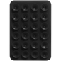 Soporte adhesivo de smartphone con ventosa Negro