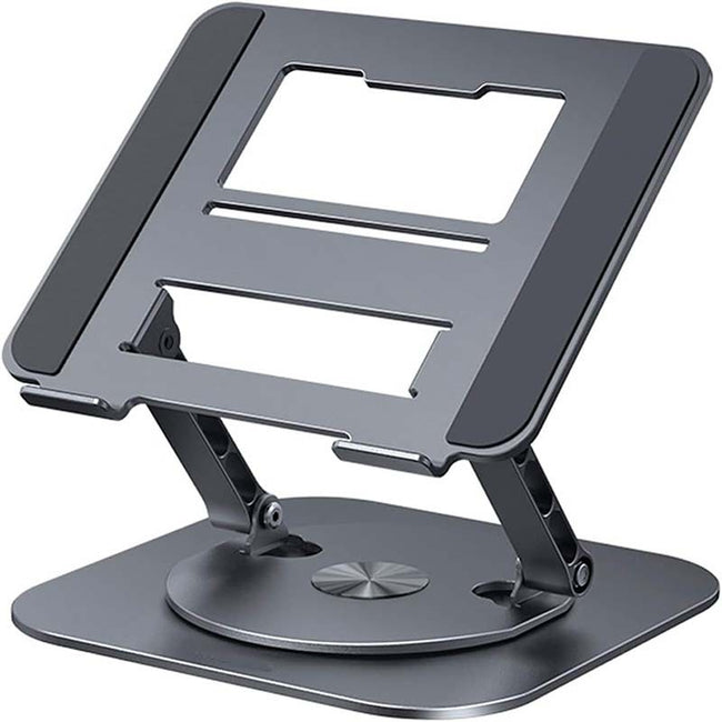 Soporte Giratorio LS928 para Tablet y Ordenador Portátil de Aluminio Gris Oscuro Hover Image