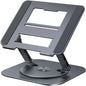 Soporte Giratorio LS928 para Tablet y Ordenador Portátil de Aluminio Gris Oscuro